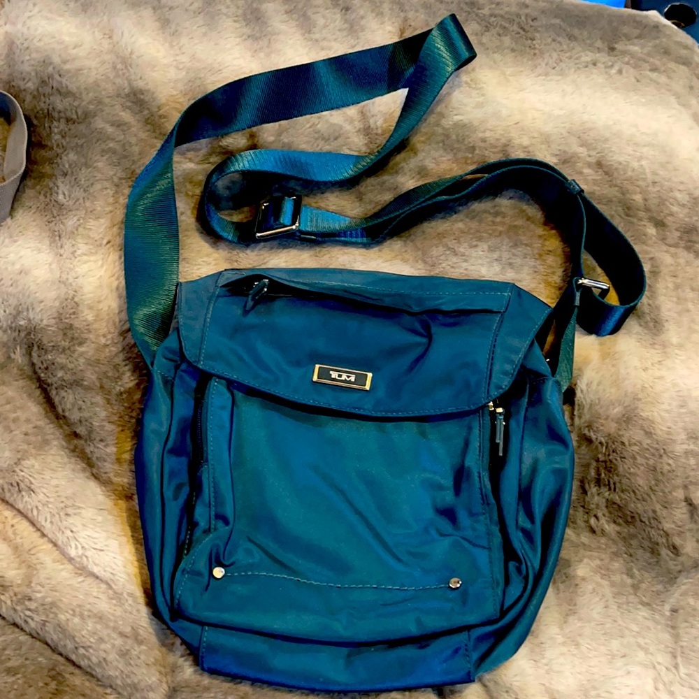 Tumi crossbody messenger bag